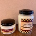 Candleberry Frosted Blueberry Donuts Candle Lg