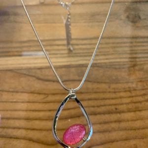 Miss Milly Pink Cradle Necklace