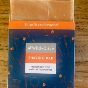Wild Olive French Clay Lime and Cedarwood Shaving Bar