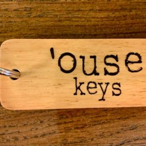 Wotmalike ‘Ouse Keys’ – Yorkshire Rustic Wooden Keyring