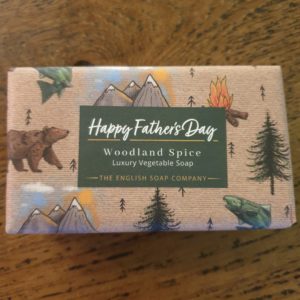 English Soap Company Happy Fathers Day Woodland Spice Soap