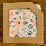 Gisela Graham Vintage Floral Resin Coasters, Set of 4