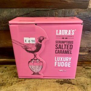 Laura’s Confectionary Salted Caramel Fudge Box 200g