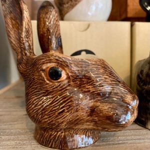 Quail Design Hare Face Egg Cup