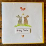 Blue Eyed Sun Cards: Happy Easter with Bunnies