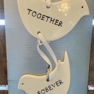 Heaven Sends Ceramic ‘Together Forever’ Hanging Decoration