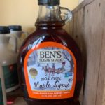 Ben’s Sugar Shack Pure Maple Syrup in 12 Oz Glass Flask