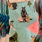 Hatley Life in the Wild Crew Socks for Girls, size 4-7 Years