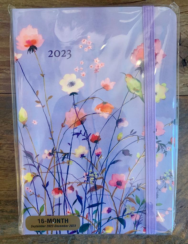 Peter Pauper Press 2023 Lavender Wildflowers Weekly Planner (16 months