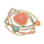 Miss Milly Pastels and Brights Magnetic Brooch