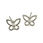 Miss Milly Crystal Butterfly Earrings