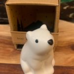 CGB Giftware Ceramic Bear Charm with Gift Box