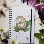 Love Country: Mr Prickles Hedgehog Notebook