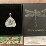 Nimanoma Jewellery – Triangular Resin Pendant (PLANET)