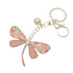 MISS MILLY – Pink Dragonfly Keyring