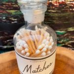 Paddywax Bottle of 75 Matches – White Tips