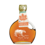 Ben’s Sugar Shack Pure Maple Syrup in Bear Basque Glass 8.45 oz.