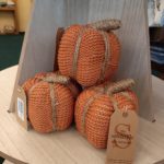 The Satchville Gift Co. Fabric Pumpkin (12cm)